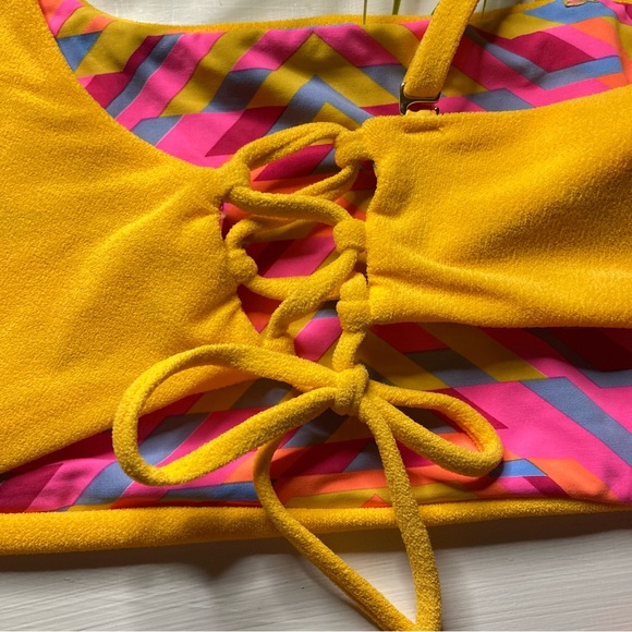 Maaji 🩷💛 Asymmetrical One Piece Swimsuit - Picture 15 of 15